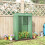 Outsunny Outsunny 100 x 50 x 150cm Greenhouse w/ Zipper Roll-up Door Outdoor Green 1