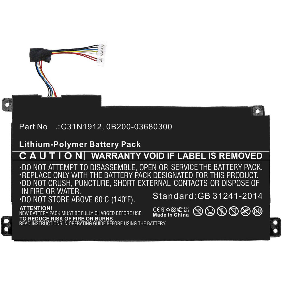 Battery 41.04Wh Li-Polymer 5715063033333