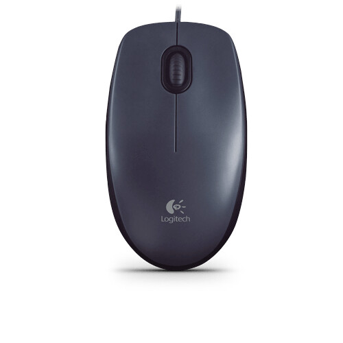 Logitech M100, Corded mouse,Black 1