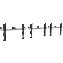 Suporte mural para tela LCD - SMS Multi Display Wall - Preto - Alumínio - Tamanho da tela: 37" - 65"