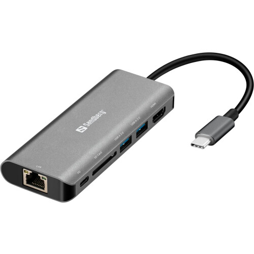 Stacja dokująca Sandberg USB-C 61W 136-18