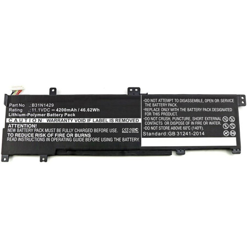 Laptop Battery for Asus 39Wh