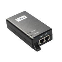 Injetor POE 30W - MICRO CONNECT - Gigabit Ethernet - 802.3AF-AT - 1000Mbps - 52V DC