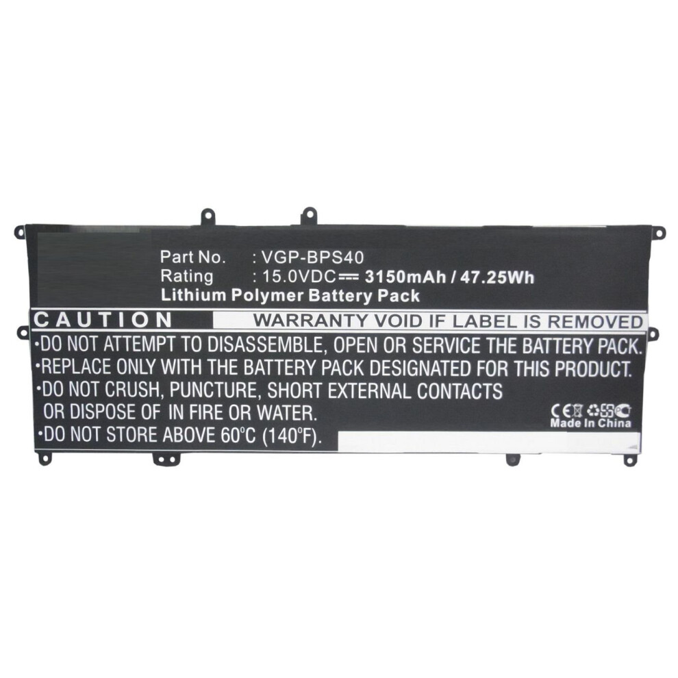 Laptop Battery For Sony 47Wh 5706998641564