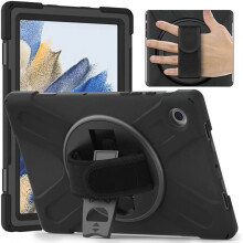 Housse - ESTUFF - CHICAGO - Compatibile con Galaxy Tab A8 - 26,7 cm - Nero