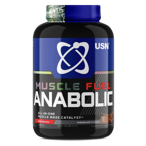 USN USN Muscle Mass Gainer, Chocolate Flavour, 2kg