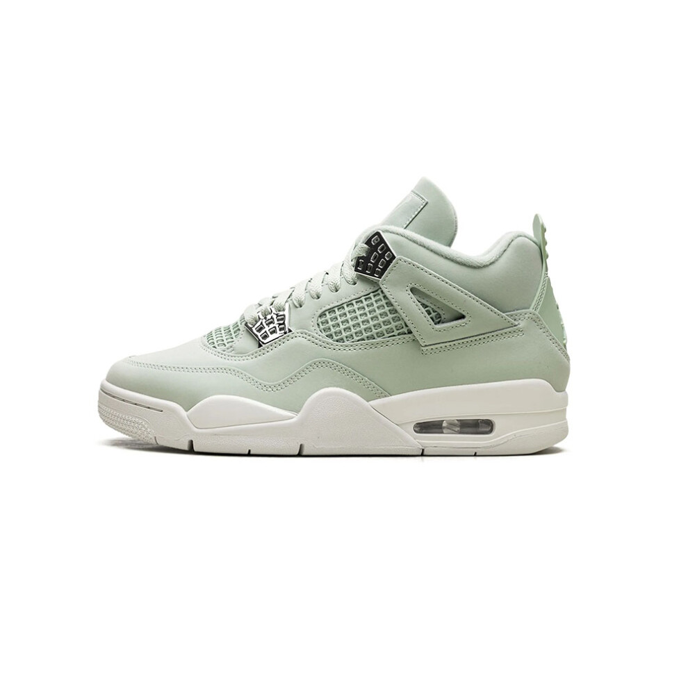 (UK7.5/EUR42/27CM) Nike Air Jordan 4 Seafoam Sail HV0823-003 WMN Men Shoes Trainers