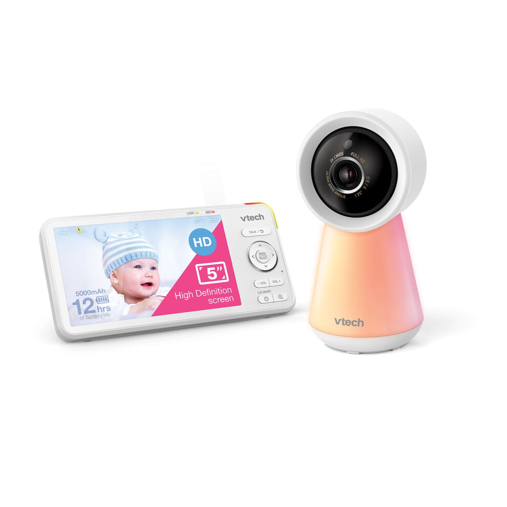 VTech RM5756HD Smart Wifi Video Monitor With 5'' Display And 1080p HD Camera