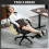 Homcom HOMCOM Mesh Ergonomic Office Chair with Lumbar Support, Headrest, Black 7