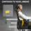 Homcom HOMCOM Mesh Ergonomic Office Chair with Lumbar Support, Headrest, Black 4