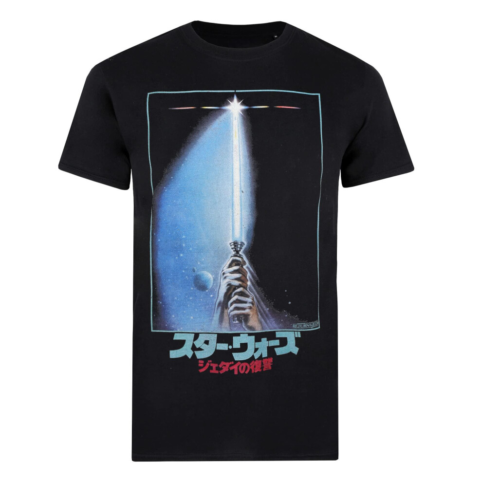 Star Wars Mens Lightsaber T-Shirt