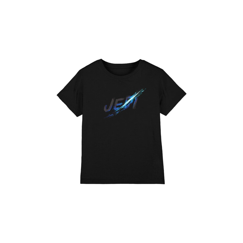 (9-10 Years, Black) Star Wars Childrens/Kids Jedi Obi Wan Kenobi Slash T-Shirt