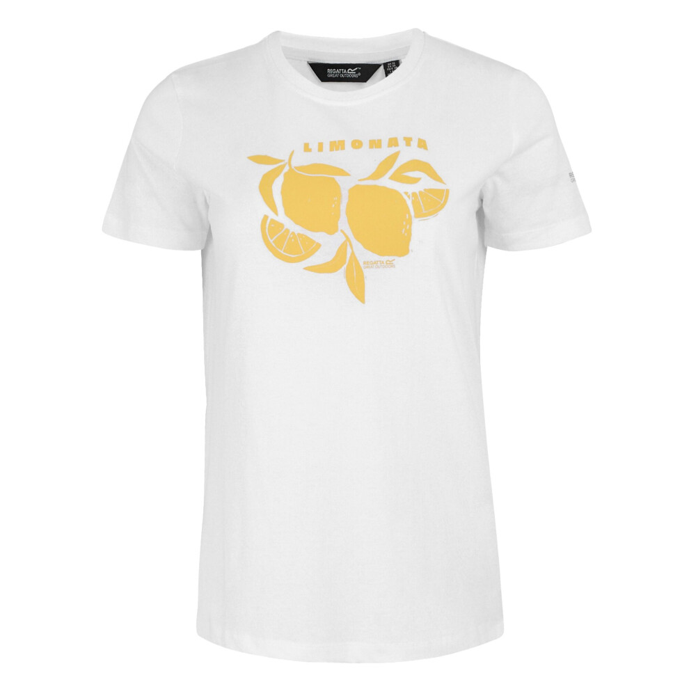 (24 UK, White) Regatta Womens/Ladies Filandra VX Limonata T-Shirt