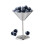 Stainless Steel Martini Glasses 4, 8 Oz Metal Cocktail Glasses, Unbreakable, Durable, Mirror Finish 4