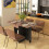 Homcom HOMCOM Foldable Dining Table, Drop Leaf Table with Storage, Rustic Brown 8