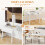 Homcom Extendable Kitchen Table for 2-4, Folding Drop Leaf Dining Table, White 4