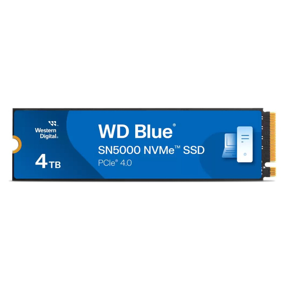 Western Digital Wd Sn5000 Nvme 4 Tb M.2 Pci Express 4.0 Blue