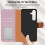 (Rose Gold) Samsung Galaxy A56 Wallet Case 2X Screen Protector 7