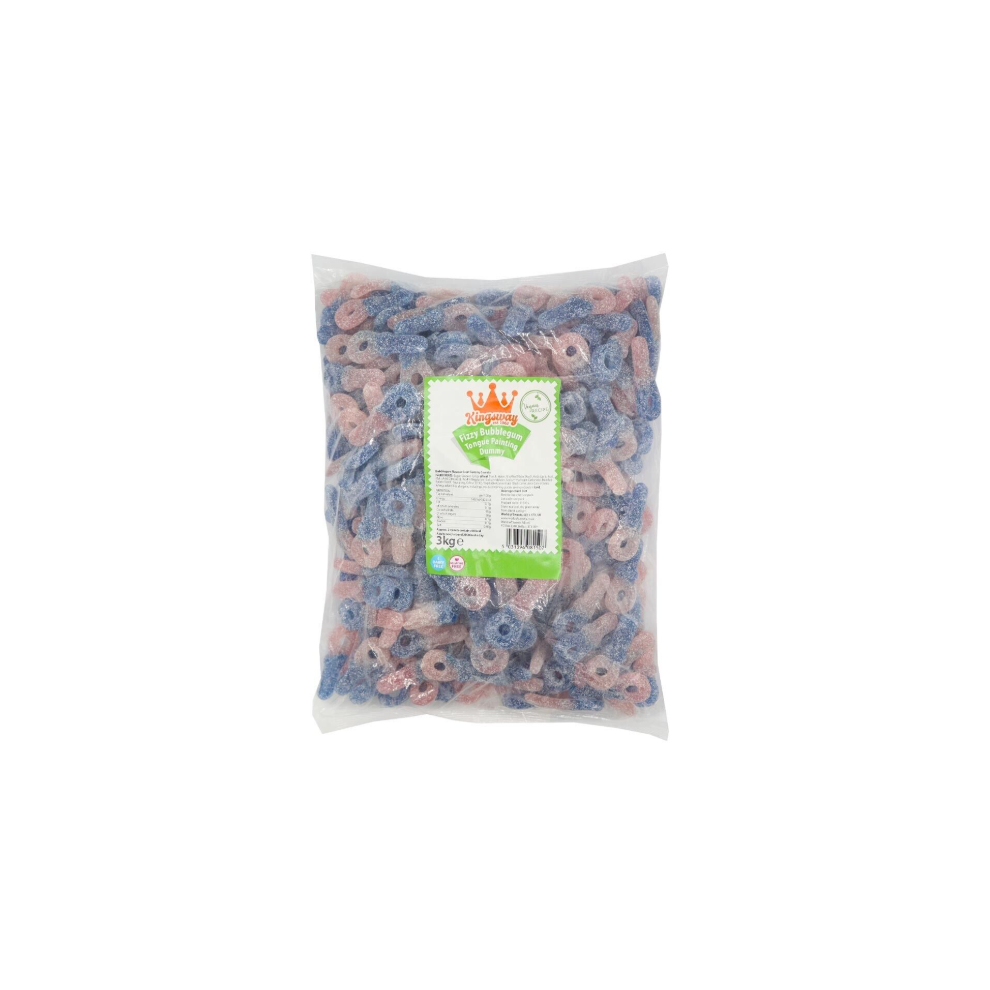 Phoenix Kingsway Vegan Fizzy Bubblegum Tongue Painting Dummies 3Kg
