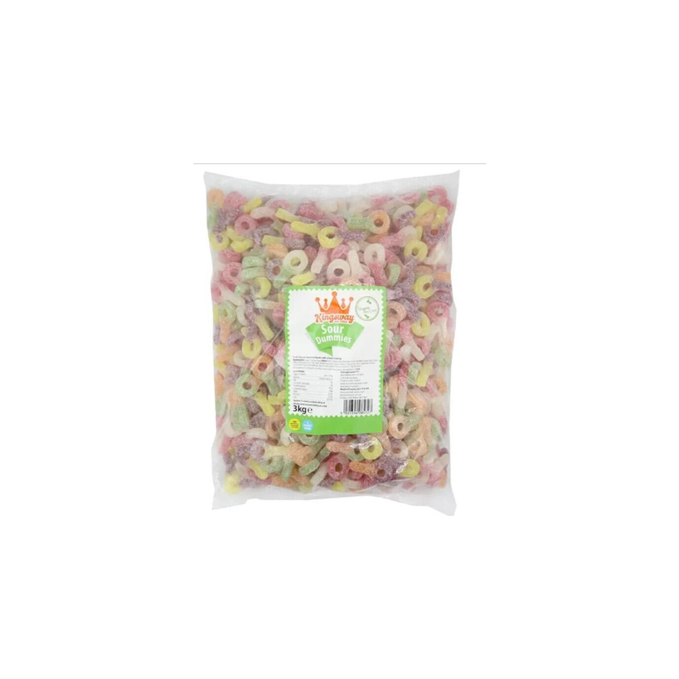 Phoenix Kingsway Vegan Mini Sour Dummies Bag 3Kg