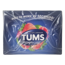 Tums UhliÄitan vápenatý Extra sila 1000 mg Antacid, rozmanità bobule, 144 tabliet