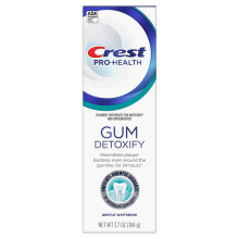 Pastă de dinți Crest Pro-Health Gum Detoxify pentru albire delicată, 104 g (3.7 OZ)
