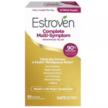 Estroven Complete Multi-Symptom Menopause Relief Ergänzung, 84 Kapseln