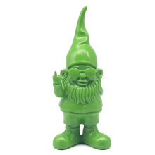 (Regular 20cm, Green) Gnomes Behaving Badly Colourful Ornament Gift