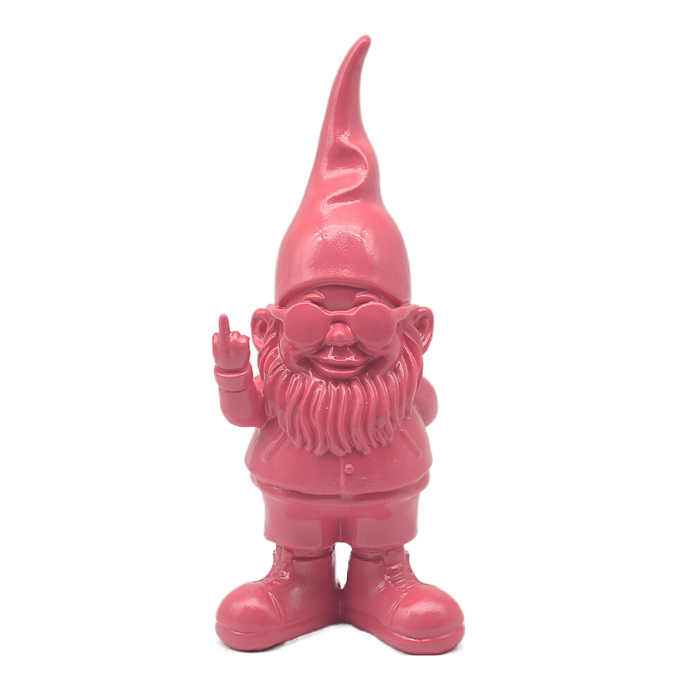 Lesser & Pavey (Regular 20Cm, ) Gnomes Behaving Badly Colourful Ornament Gift Pink