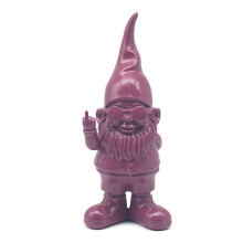(Regular 20cm, Purple) Gnomes Behaving Badly Colourful Ornament Gift