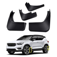 für XC40 2018 2019 2020 2021 Klappen vorne hinten Spritzschutz Kit (Vier)