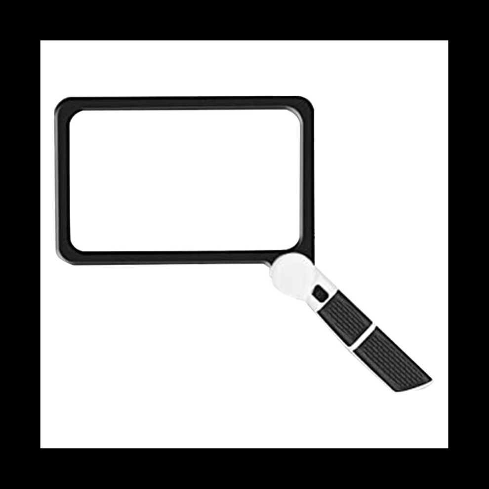 Full-Page 5X Magnifying Glass for Reading, Handhold Magnifier