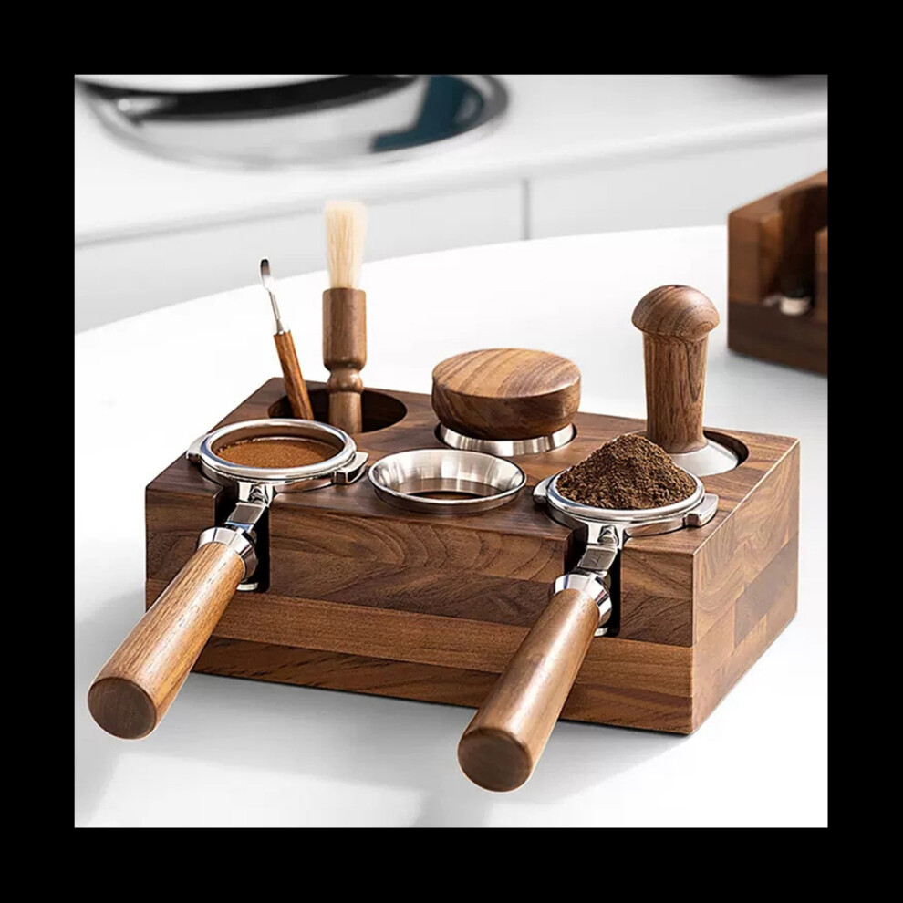 51/53mm Coffee Tamper Holder Portafilter Rack Espresso Tamper Mat