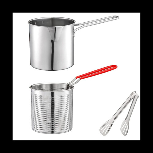 Olla con Cesta Colador Olla para Pollo a la Francesa