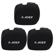 3X Saco de neoprene super leve e forte para carretos de pesca com tambor Capa protetora para carretos