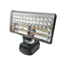 LED Arbeitsscheinwerfer Taschenlampe Elektro-Taschenlampe Scheinwerfer Autolampe für Makita 18V Li-Ion Akku Adapter BL1815 BL1830 - 8 Zoll