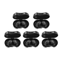 5Pair uinti korvatulpat vedenpitÃvÃ silikoni korvatulpat sukellus urheilu tulpat vesi Surf suihku uiminen-musta