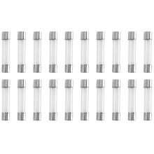 20pcs Fast-Blow Glass Tube Fuses 8A 250V 6mm x 30mm