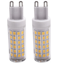 10W G9 100 LED Glühbirnen LED Maisglühbirnen Keramik, kein Flimmern, breiter Abstrahlwinkel, 2PCS Naturweiß