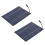 2X 12V 5.2W Mini Solar Panel Polycrystalline Solar Cells Silicon Epoxy Solar DIY Module System Battery Charger 1