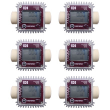 6X digitÃ¡lny LCD prietokomer K24 PrietokovÃ½ tester turbÃnovÃho paliva pre chemikÃ¡lie Prietokomery morskÃ½ch kvapalÃn Meracie nÃ¡stroje