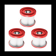 3Pack 49-90-1900 Filtros Hepa para aspiradores (0880-20, 0970-20) e aspiradores M12
