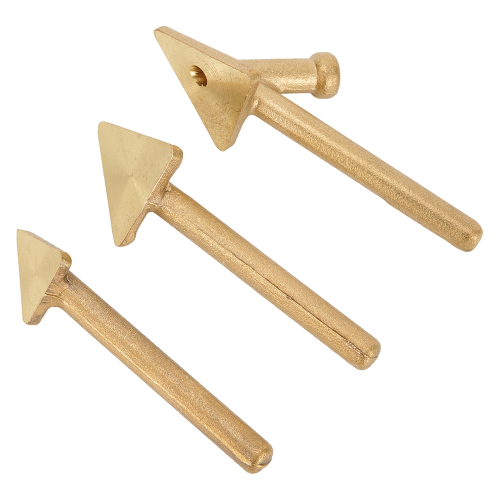 CNNOTEPAD 3Pcs Iron Plastic Welder Soldering Tips Welding