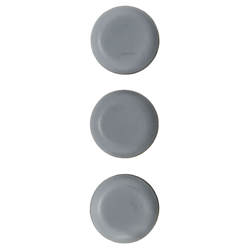 24Pcs 25mm Furniture Glides Self Adhesive Chair Leg PTFE Sliders for Furniture Easy (Round)