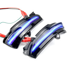 For Mondeo MK5 2014-2019 Car LED Dynamic Side Rearview Mirror Light Turn Signal Light Blue Blinker Indicator