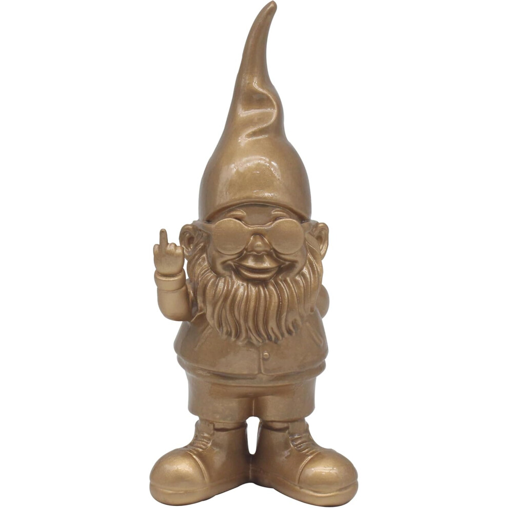 Lesser & Pavey (Large 27Cm, ) Gnomes Behaving Badly Colourful Ornament Gift Gold