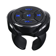 Wireless Bluetooth Media Button Remote Controller Auto Motorrad Fahrrad Lenkrad Musik Play Remote für Telefon Tablet