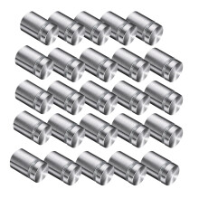 25 Packungen Werbung Schrauben Standoff Mounts Glas Acryl Nagel für Glas-Kunstwerk und Zeichen Displays (3/4 x 1 Zoll)