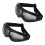 2X Goggles Clear Glasses Wind Dust Protection Motorcycle, Black 1