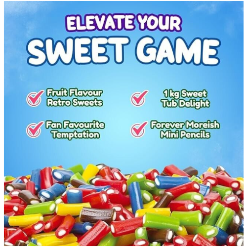 Phoenix Sweetzone Rainbow Pencils 1kg 1